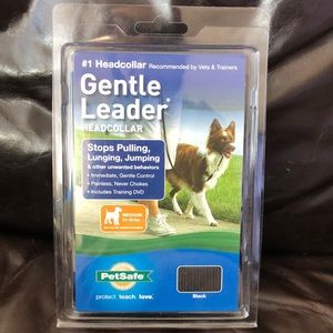GENTLE LEADER HEADCOLLAR BLACK SIZE MEDIUM NEW